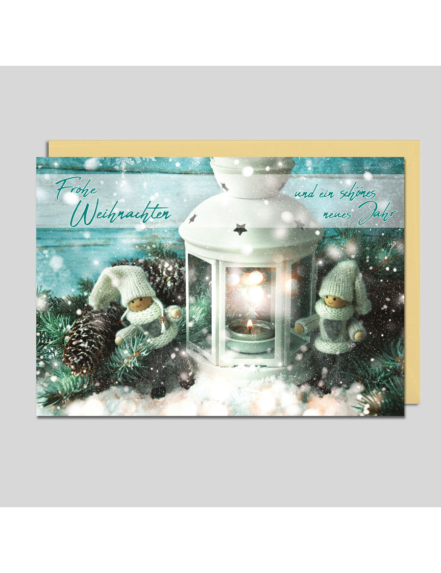 Doppelkarte. Weihnachten