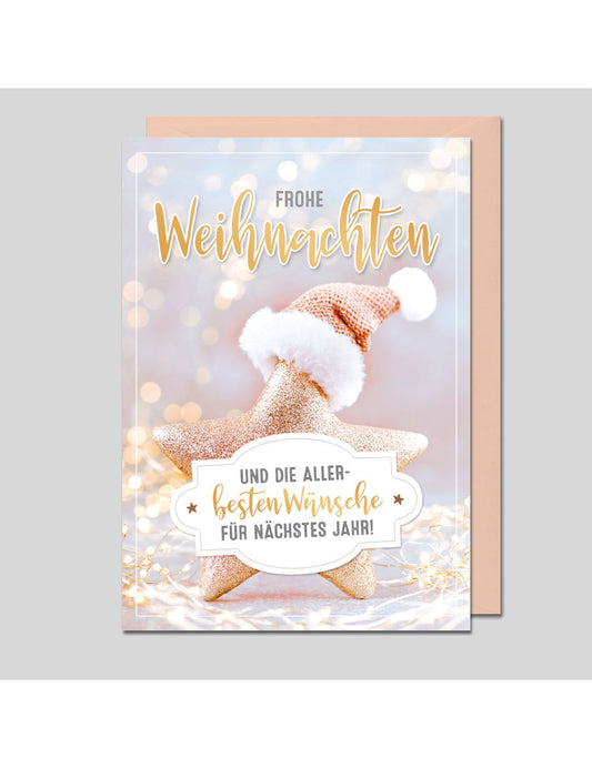 Doppelkarte. Weihnachten