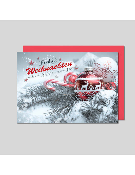 Doppelkarte. Weihnachten