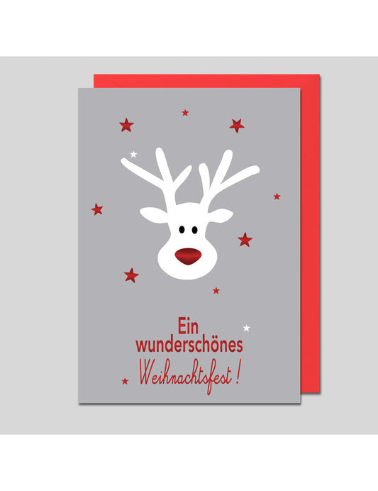Doppelkarte. Weihnachten