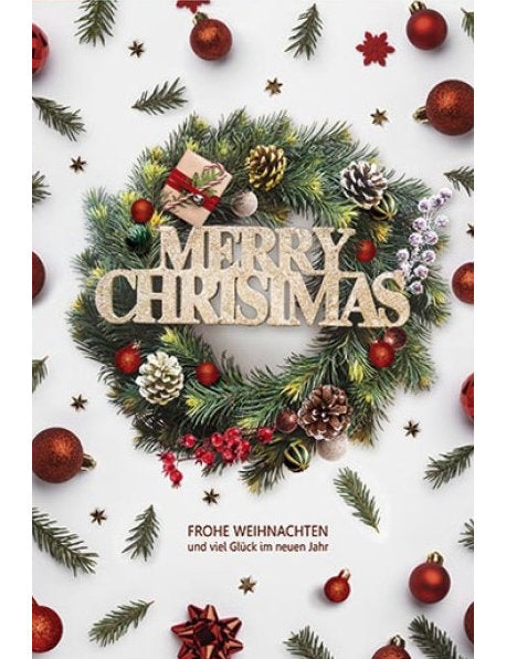 Doppelkarte. Weihnachten