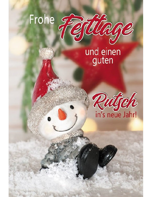 Doppelkarte. Weihnachten