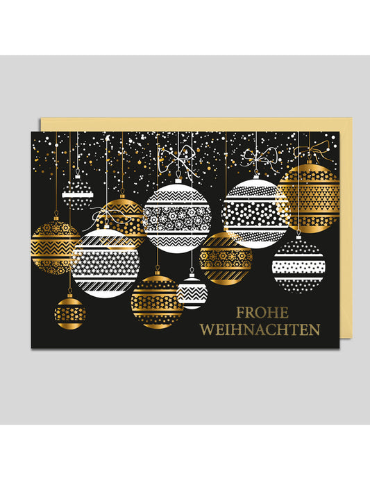 Doppelkarte. Weihnachten