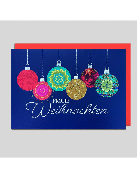 Doppelkarte. Weihnachten