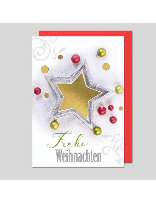 Doppelkarte. Weihnachten