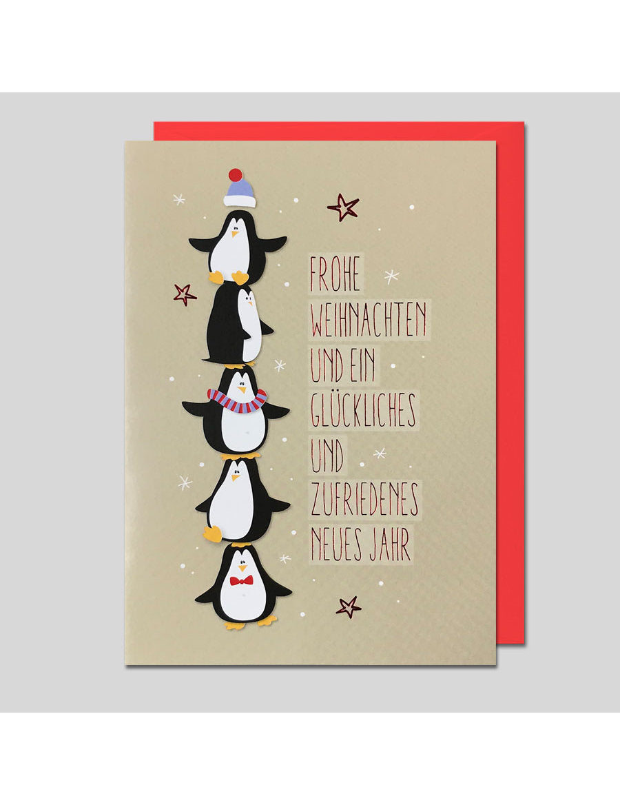 Doppelkarte. Weihnachten