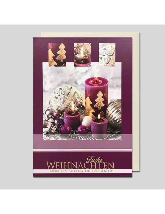 Doppelkarte. Weihnachten