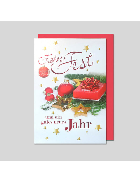 Doppelkarte. Weihnachten