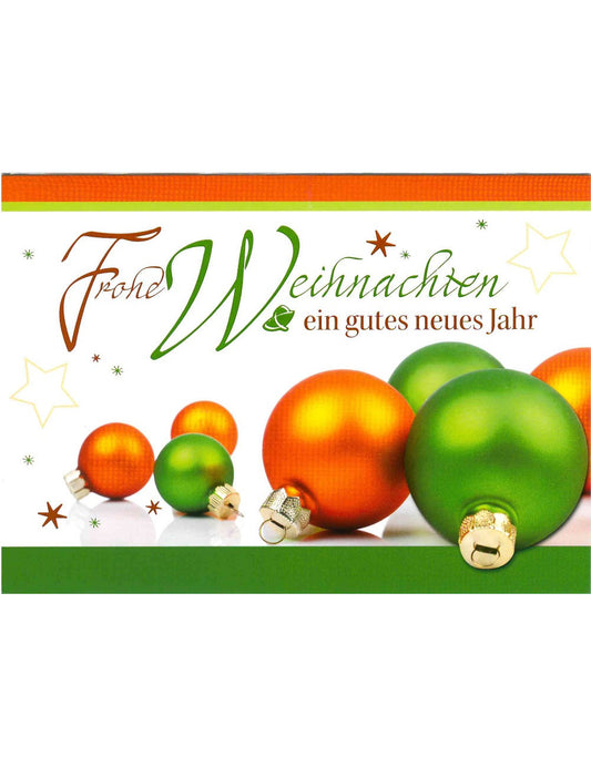 Doppelkarte. Weihnachten