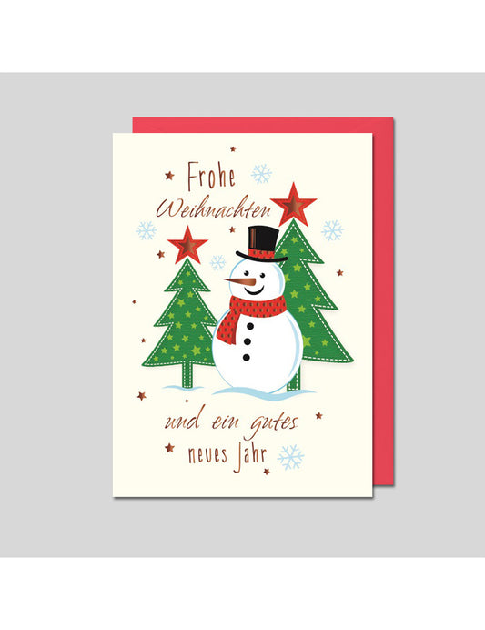 Doppelkarte. Gratulatione by Alessia Weihnachten