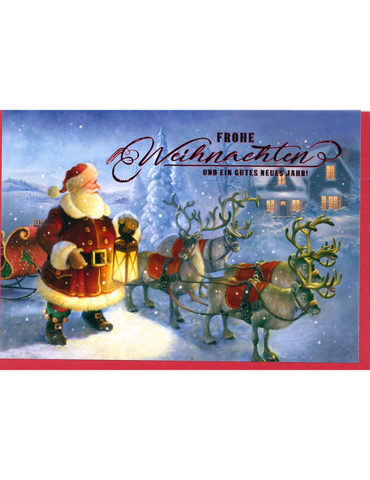 Doppelkarten Multipack. Weihnachten 5 Ex.