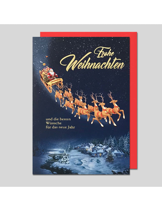 Doppelkarten Multipack. Weihnachten 5 Ex.