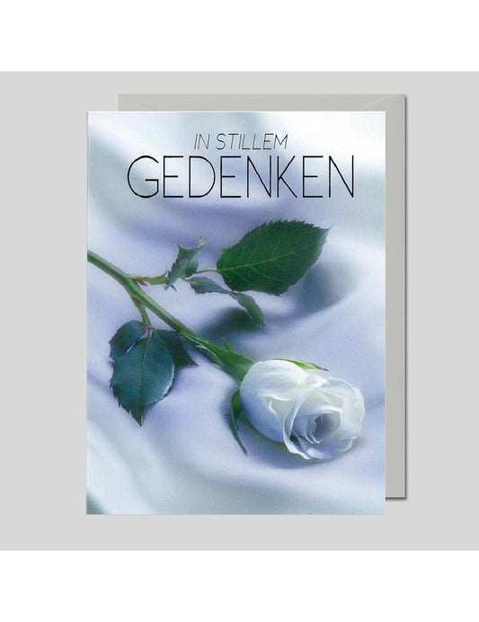 Doppelkarte. In stillem Gedenken