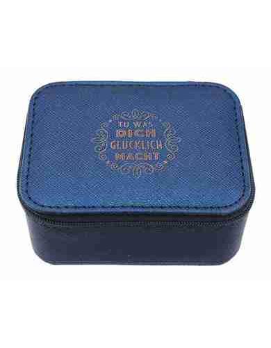 Schmuckbox Blau Tu was