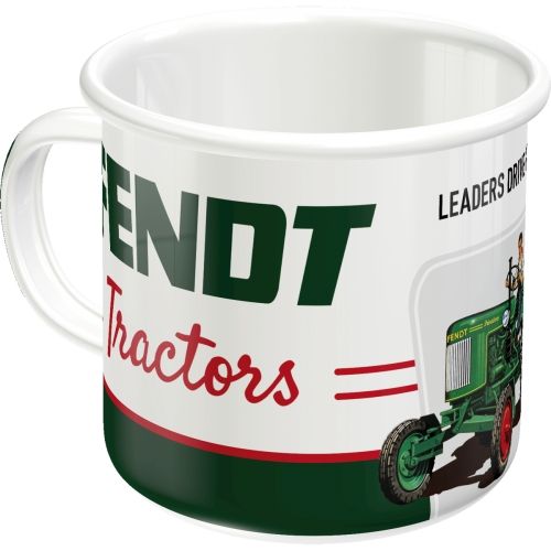 Nostalgic-Art Merchandising Emaille-Becher Fendt Tractors (360 ml, 1 x)