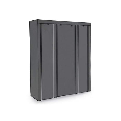 Songmics Kleiderschrank Stoff 150 x 45 x 175 cm - grau