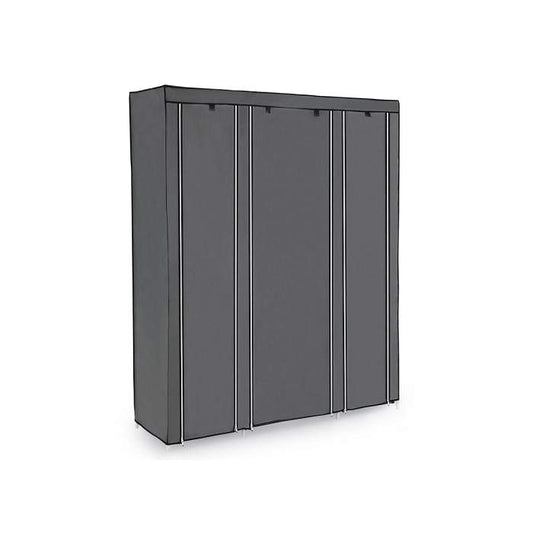 Songmics Kleiderschrank Stoff 150 x 45 x 175 cm - grau