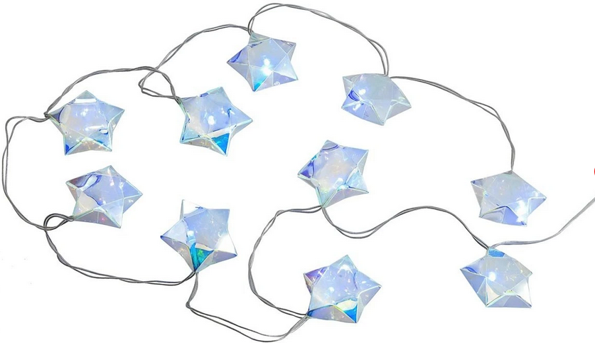 LED-Lichterkette "Stjärna" 135 cm