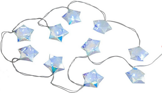 LED-Lichterkette "Stjärna" 135 cm