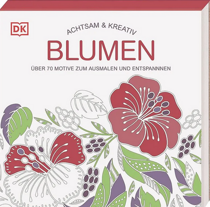 Blumen über 70 Motive zum ausmalen