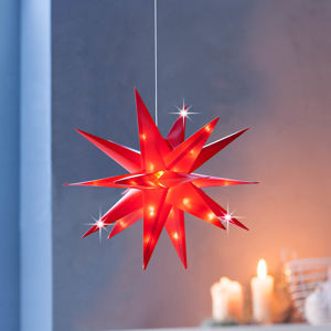 LED-Stern "Xmas", rot