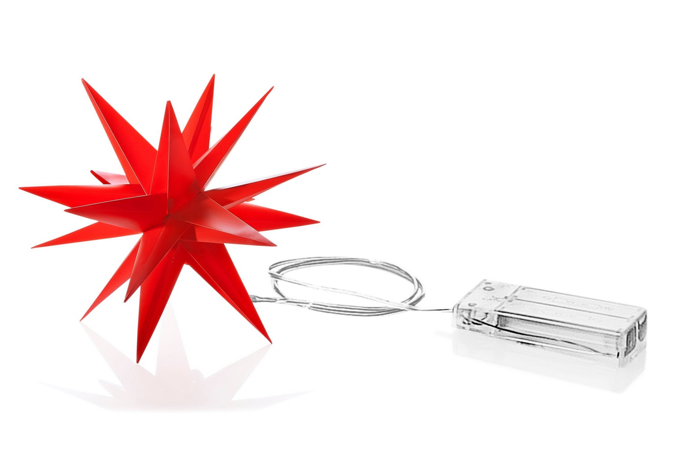 LED-Stern "Xmas", rot