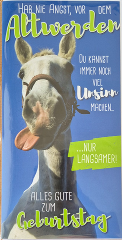 Alles Gute zum Geburtstag (Pferd)