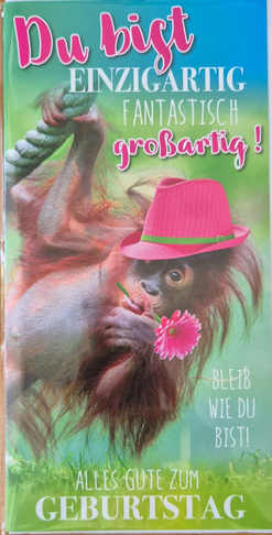 Alles Gute zum Geburtstag (Affe)