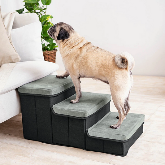 Hundetreppe mit Stauraum