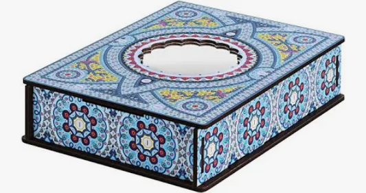 Diamond Painting Aufbewahrungsbox mit Spiegel