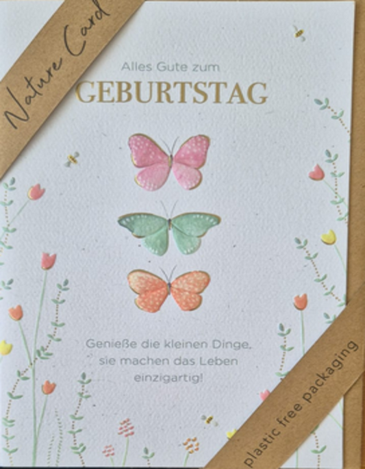 Alles Gute zum Geburtstag geniesse die kleinen Dinge  (B6)