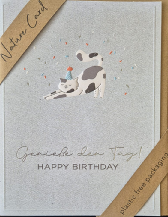 Geniesse den Tag  Happy Birthday (B6)