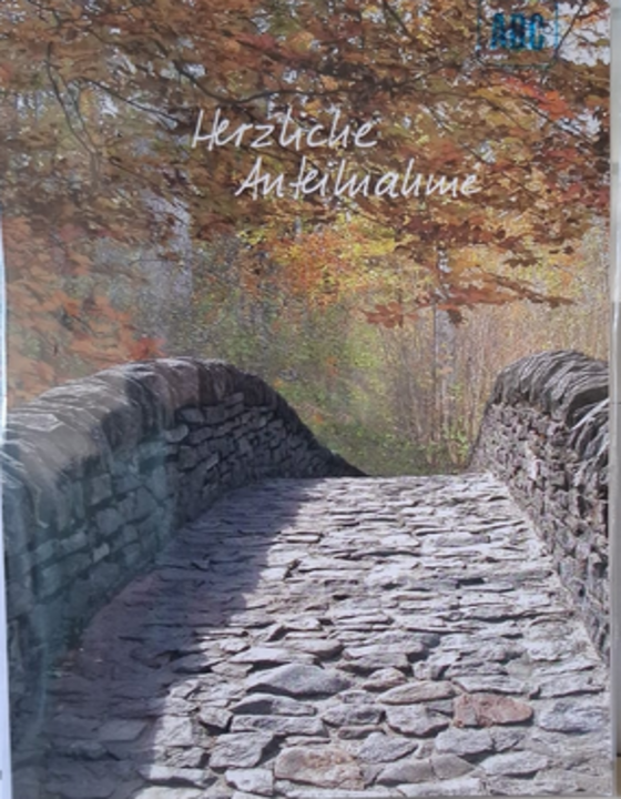 Herzliche Anteilnahme (B6)