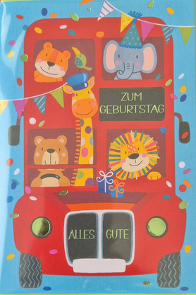 Zum Geburtstag alles Gute (B6)