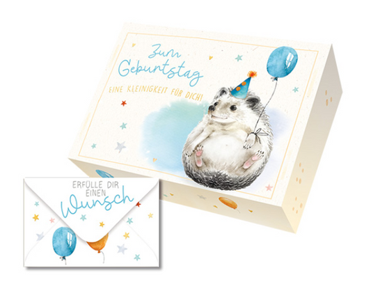 Geldbriefbox "Zum Geburtstag eine Kleinigkeit für Dich" (11 x 8 cm)