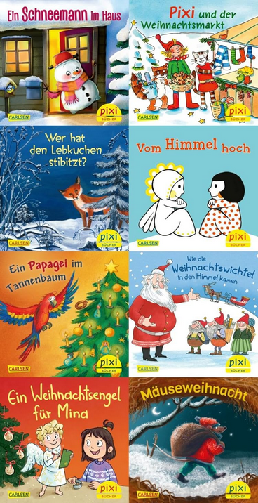 Pixi-8er-Set 38: Zauberhafte Weihnachten mit Pixi (8x1 Exemplar)