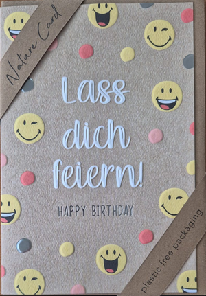Lass dich feiern Happy Birthday  (B6)