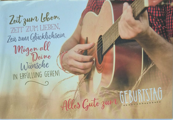 Alles Gute zum Geburtstag (B6)