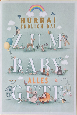 Hurra endlich da!  (B6)