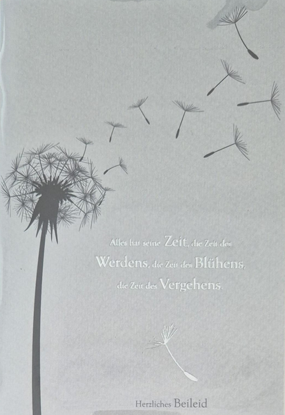 Alles hat seine Zeit..(B6)
