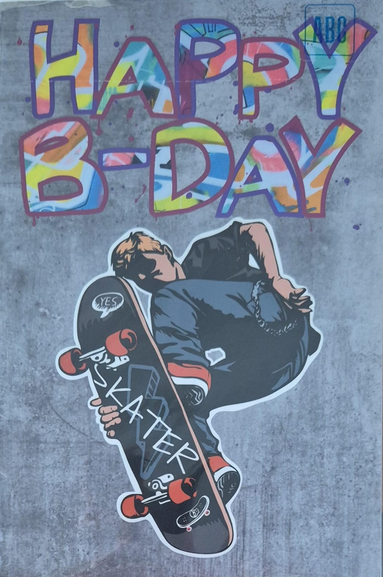 HAPPY B-DAY (B6)