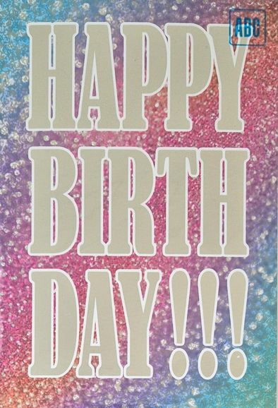 Happy Birthday (B6)