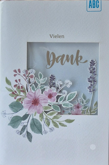 Vielen Dank (B6)