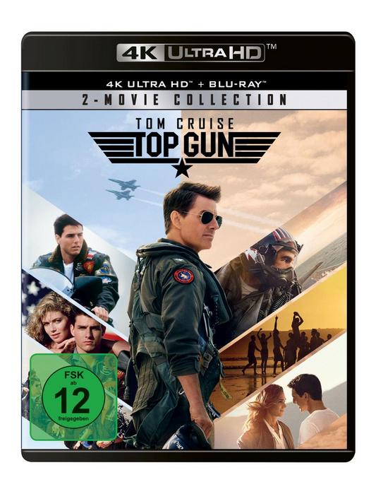 Top Gun "2-Movie-Collection" (2x 4K Ultra HD + 2x Blu-rays)
