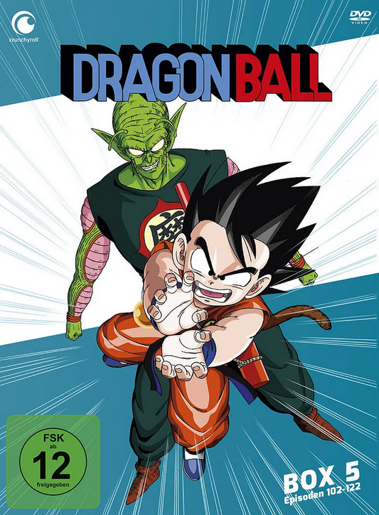 Dragonball - TV-Serie Box 5, Episoden 102-122 (4 DVDs)