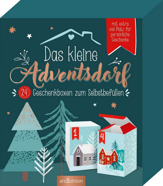 Das kleine Adventskorf - 24 Geschenkboxen zum Selbstbefüllen