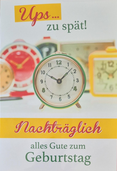 Ups... zu spät!  (B6)