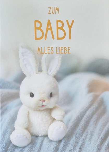 Zum Baby alles Liebe (B6)