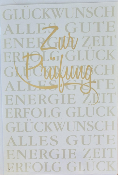 Zur Prüfung (B6)