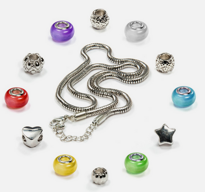 Adventskalender ( 1 Armband, 1 Halskette, 22 Perlen)